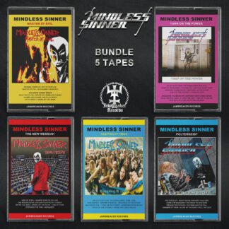 Mindless Sinner – 5-Tape Bundle (Pre-Order) Jawbreaker Tapes FWOSHM