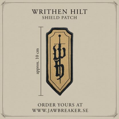 Writhen Hilt – Shield Patch Patches Epic Heavy Metal