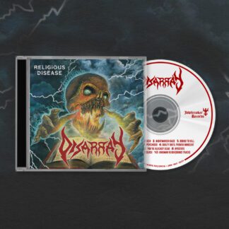 Disarray – Religious Disease (Cassette) Jawbreaker Tapes Brutal Thrash Metal