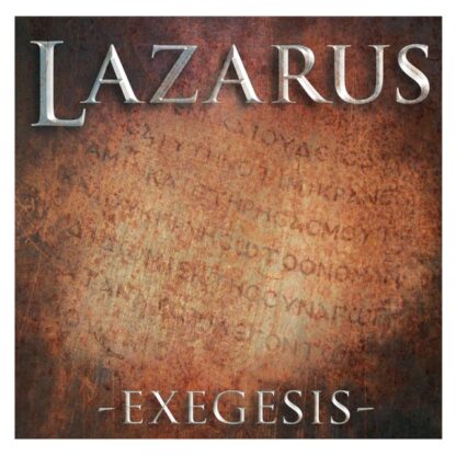 Lazarus – Exegesis (CD) CD Cult Metal Classics