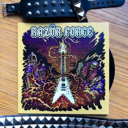 Razör Forge – Nightfall Hunter (7″) 7" Black/Speed Metal