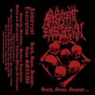 Abhorrent Execration – Death​.​.​. Doom​.​.​. Despair​.​.​. (Cassette) Tapes Abhorrent Execration